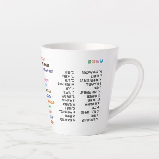 グッドモーニングラテマグ カフェラテマグ (右)