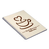 グッドモーニングレシピ手帳 ノートブック (右側)