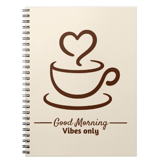 グッドモーニングレシピ手帳 ノートブック (正面)