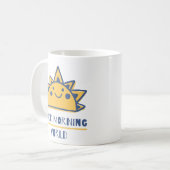 グッドモーニングワールド コーヒーマグカップ (正面左)