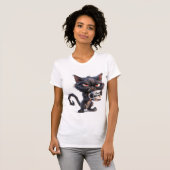 グッドモーニング不機嫌な猫» Tシャツ (正面フル)