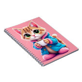 グッドモーニング子猫 ノートブック (右側)