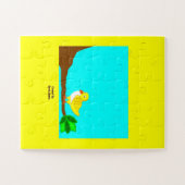 グッドモーニング早期鳥パズル11インチx 14インチ ジグソーパズル (横)