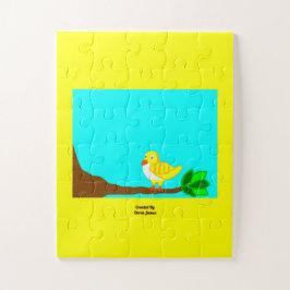 グッドモーニング早期鳥パズル11インチx 14インチ ジグソーパズル