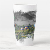 グッドモーニング熱気球ラテマグ カフェラテマグ (正面)