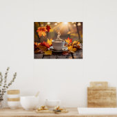 グッドモーニング秋 ポスター (キッチン)