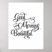 グッドモーニング美感動的しい ポスター (正面)