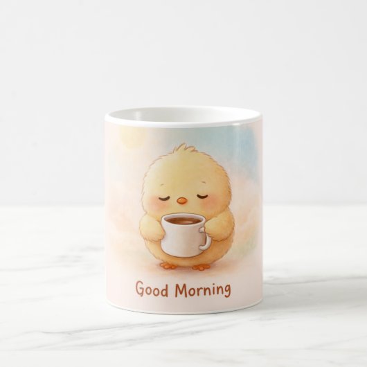 グッドモーニング アルマひよこ コーヒーマグ  コーヒーマグカップ (中央)
