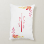 グッドモーニング&グッドナイトアクセント枕 アクセントクッション (裏面(縦))