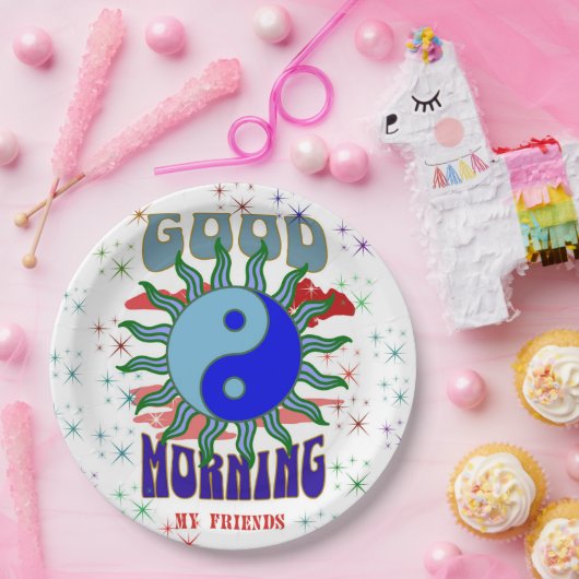 グッドモーニング、紙プレート ペーパープレート (パーティー)