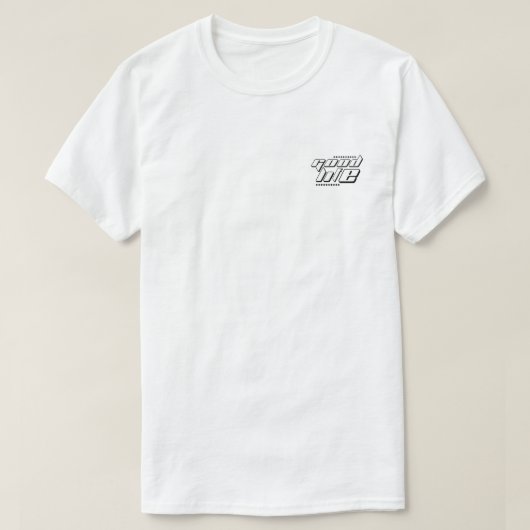 グッドライフ – ミニマル前向き引用文デザイン Tシャツ (デザイン正面)