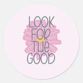 グッドラウンドピンクのステッカーを探す ラウンドシール
