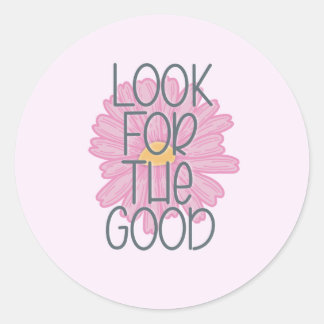 グッドラウンドピンクのステッカーを探す ラウンドシール