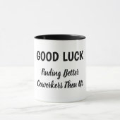 グッドラックおもしろいユーモアいい子 マグカップ (中央)