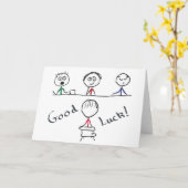 グッドラックインタビュー カード (黄色い花)