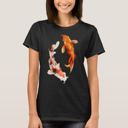 グッドラックコイ Tシャツ (正面)