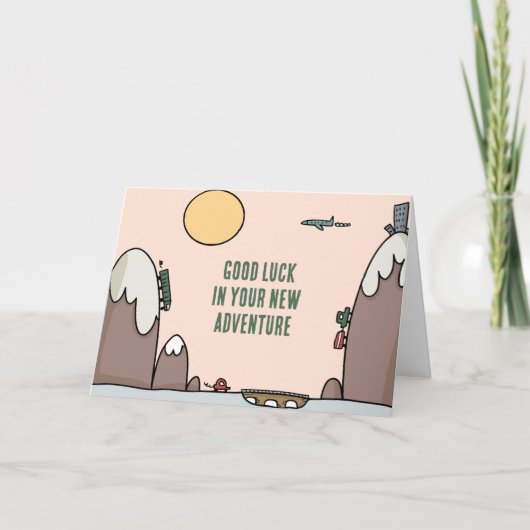 グッドラックニューアドベンチャー旅行漫画 カード (正面)