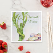 グッドラックバンブーパーティー スタンダードランチョンナプキン (インサイチュ)