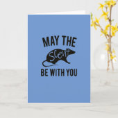 グッドラックバーン狩りグリーティングカード カード (黄色い花)