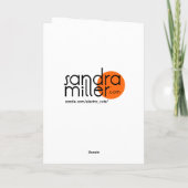 グッドラックポンドチャウペーパーカット カード (裏面)