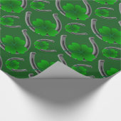 グッドラックラッピング紙パーソナライズされたギフト紙 ラッピングペーパー (角)