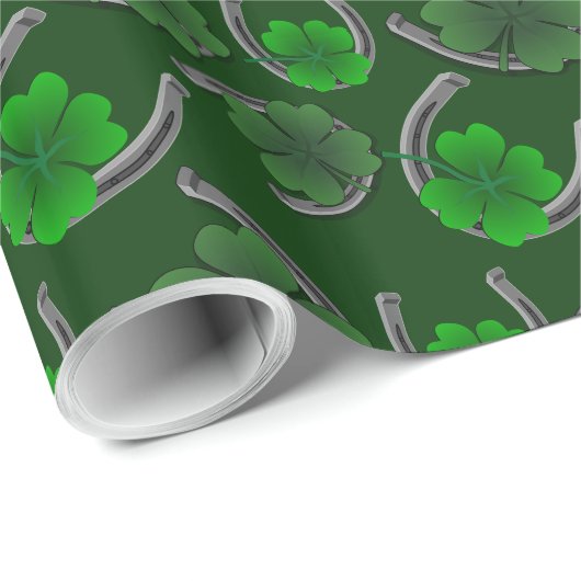 グッドラックラッピング紙パーソナライズされたギフト紙 ラッピングペーパー (ロールコーナー)