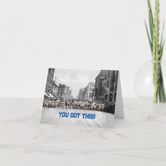 グッドラックランナー カード (正面)