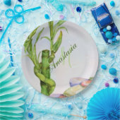 グッドラック退職パーティーモノグラム ペーパープレート (パーティー)