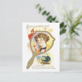 グッドラック鏡ヴィンテージはがき ポストカード (スタンド正面)