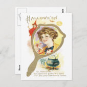 グッドラック鏡ヴィンテージはがき ポストカード (正面/裏面)