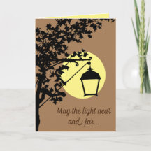 グッドラック&勇気付けられる、ヴィンテージランプ&ムーン