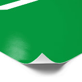 グッドラック、緑の白 ポスター (コーナー)