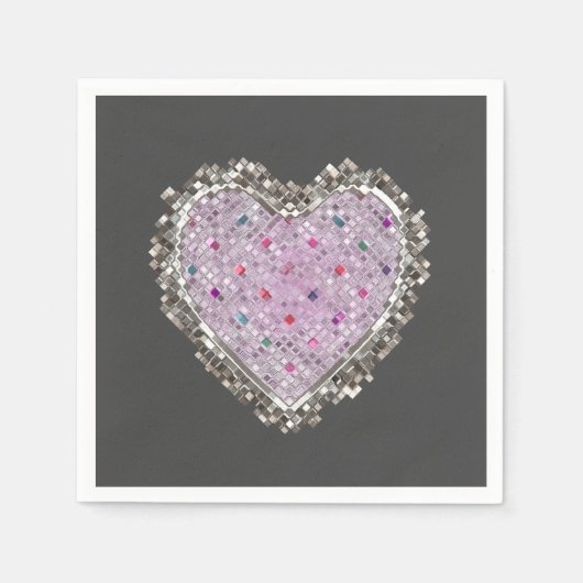 グッドラブチャーム スタンダードカクテルナプキン (正面)