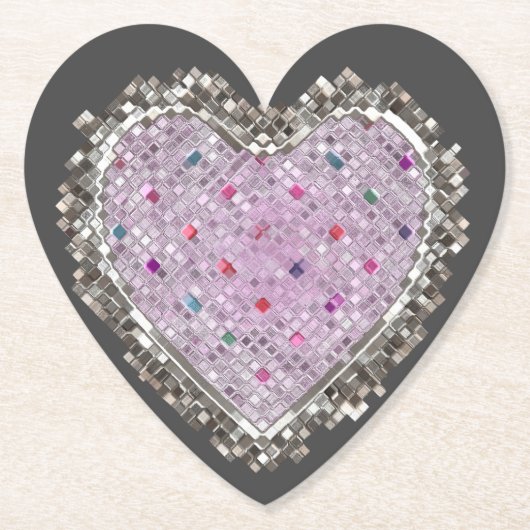 グッドラブチャーム ペーパーコースター (正面)