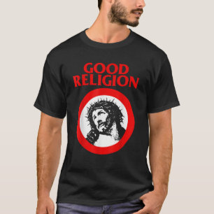 グッドリゾおもしろいートJesus Punk Rock Parody Tシャツ