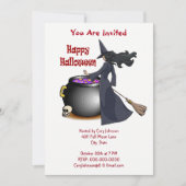 グッドルッキング魔女とオカルドン招待状 招待状 (正面)