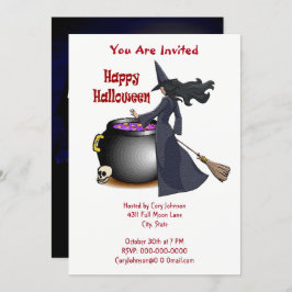 グッドルッキング魔女とオカルドン招待状 招待状