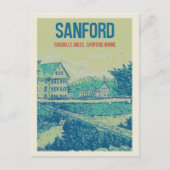 グッドールズミルズサンフォードメインUSA ポストカード (正面)
