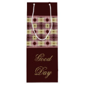 グッド感動的デイボトルトートバッグ ワインギフトバッグ (裏面)