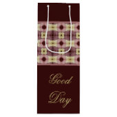 グッド感動的デイボトルトートバッグ ワインギフトバッグ (正面)