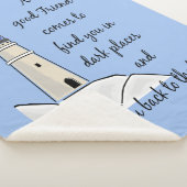 グッド感動的フレンド引用文ことわざ シェルパブランケット (3/4)