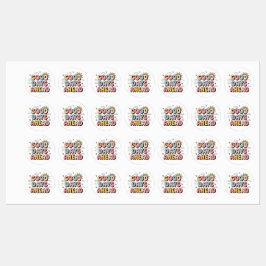 グッド日アヘッド – かわいいレトロ前向き引用文 ラベル