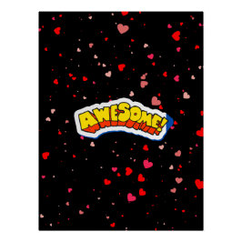 グッド素晴らしビベスタイポグラフィ ポスター