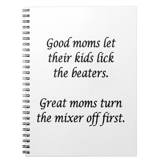 グッド素晴らしママ ノートブック (正面)