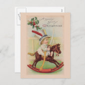 「グッド・グッド・クリスマス」のヴィンテージはがき シーズンポストカード (正面/裏面)