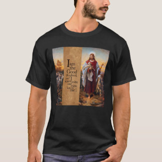 グッド・シェパード・ア絵画ートのジョン10 Plockhorst Jesu Tシャツ