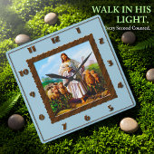 グッド・シェパード・スクエア・クロック スクエア壁時計