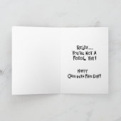 グッド・ニュース・誕生日・カード・フォー・ヘア カード (内部)