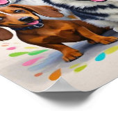 グッド・ビベスとウェット・ノーズよくはしゃぐ・ドードル ポスター (角)