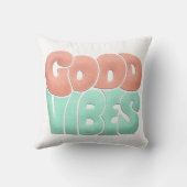 グッド・ビベス装飾用クッション クッション (裏面)